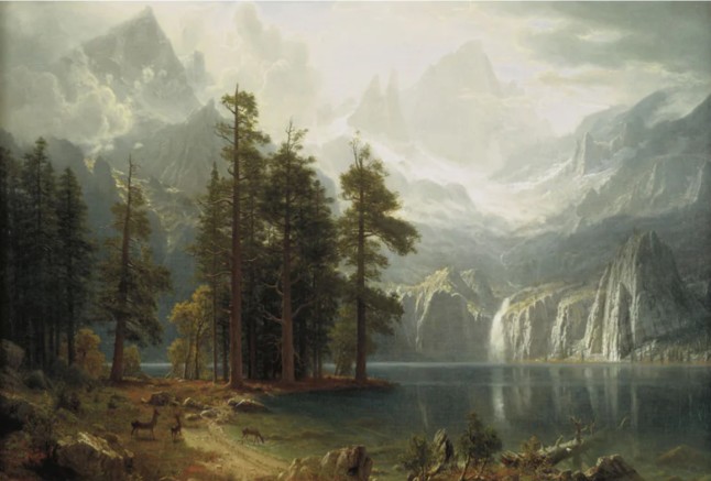 Sierra Nevada (1871–1873) by Albert Bierstadt