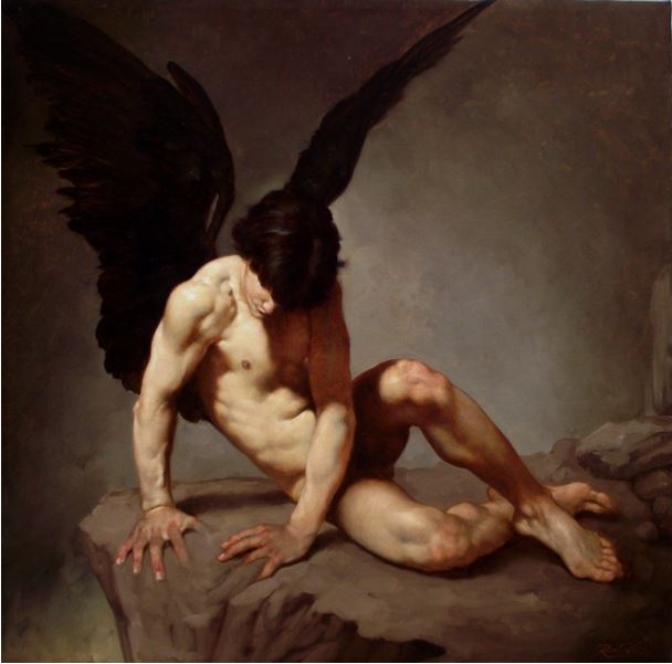Fallen Angel (2011; Italy) by Roberto Ferri