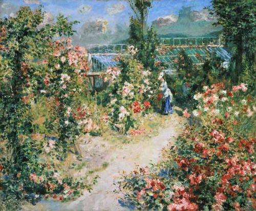 The Conservatory (1876) by Pierre-Auguste Renoir