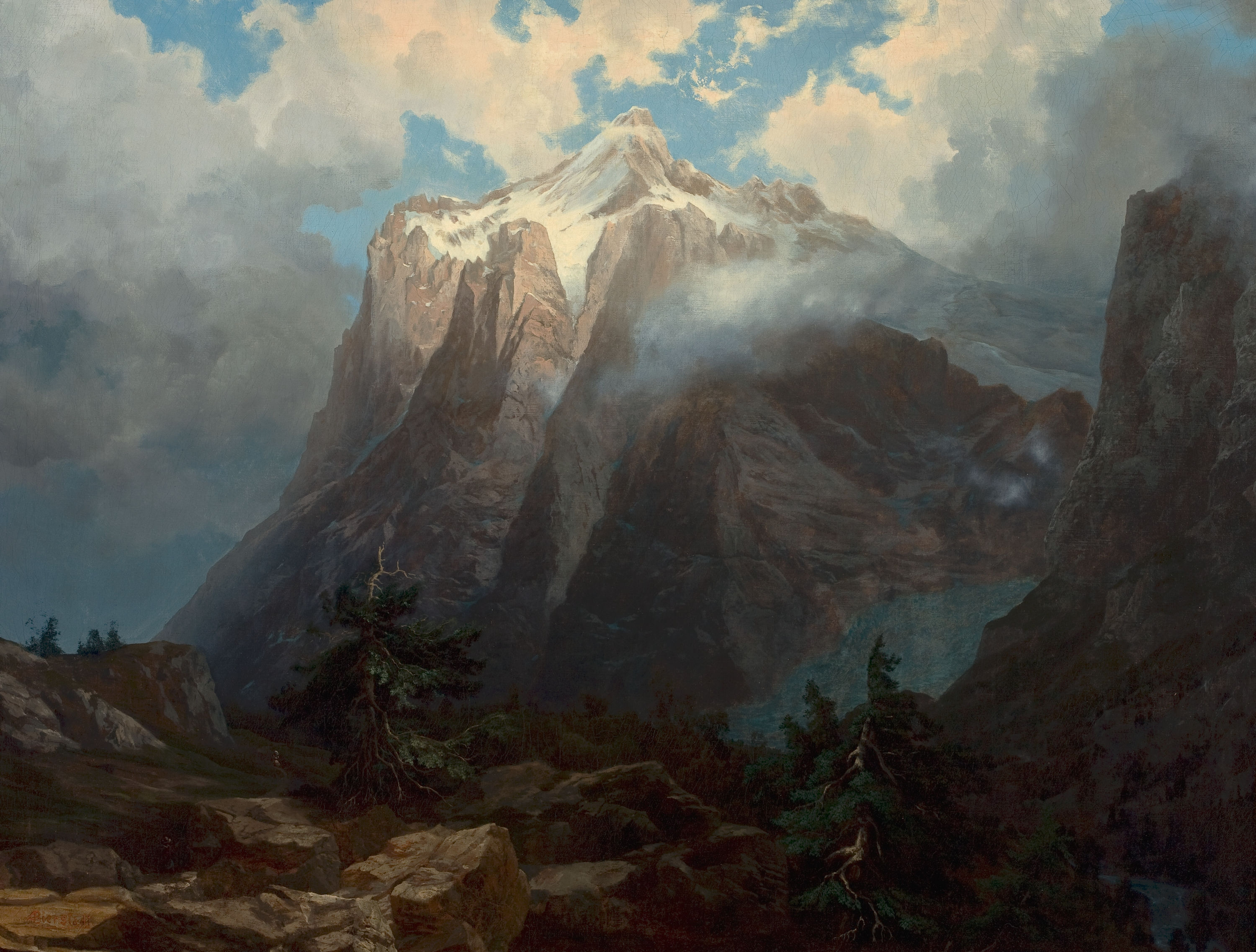 Mount Corcoran (1876–1877) by Albert Bierstadt